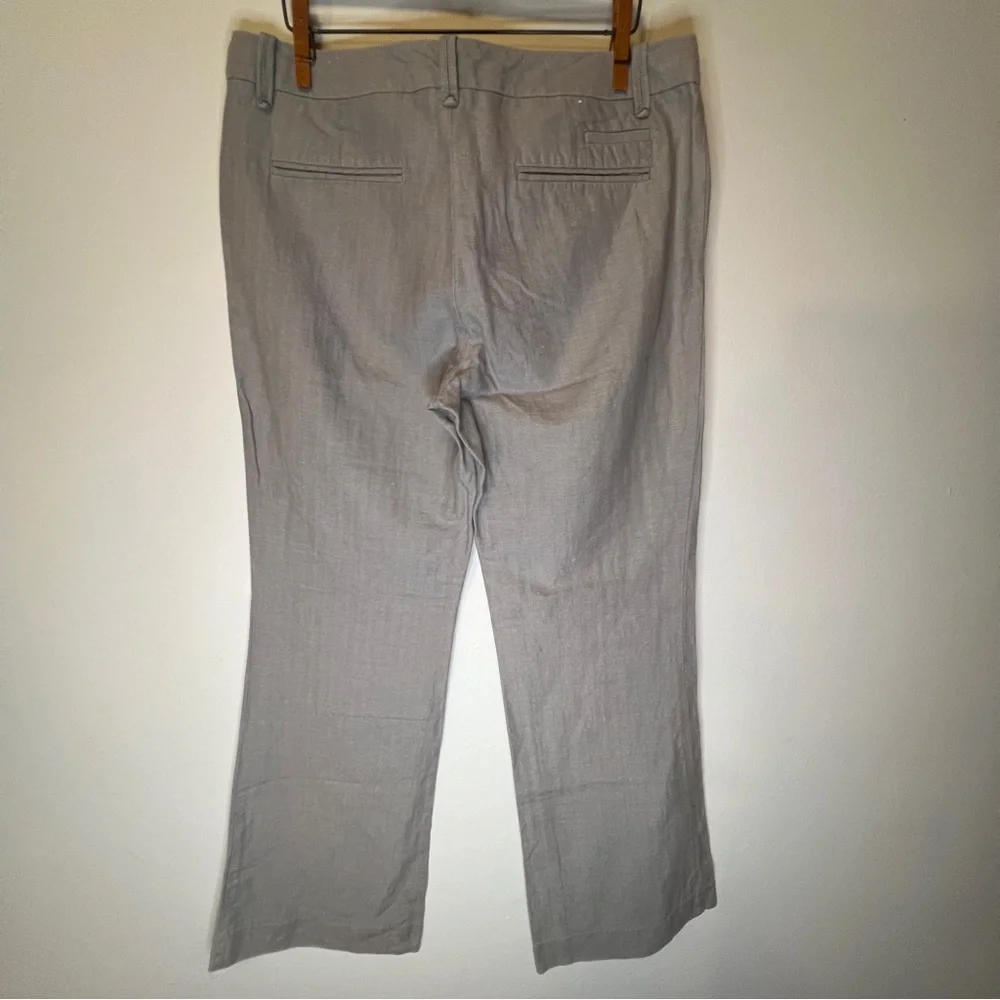 GAP Hip Slung fit Light Linen Khaki Beige Pants - Picture 4 of 16